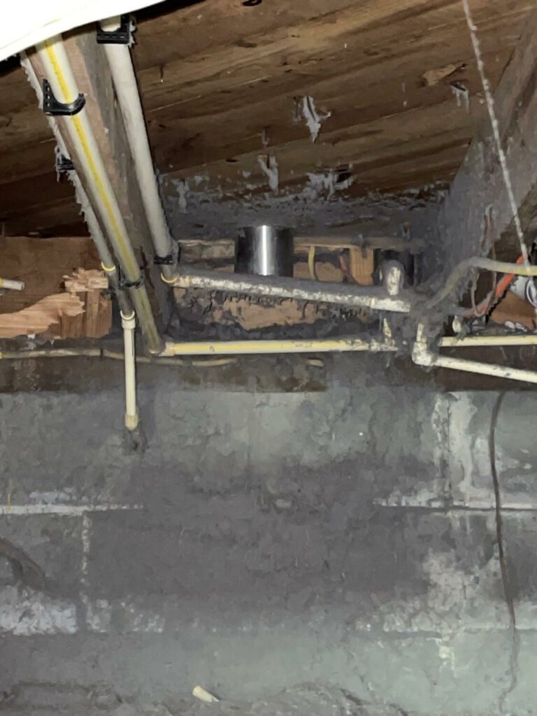 Dryer Vent, Venting Into Crawlspace Expert Roof Inspection